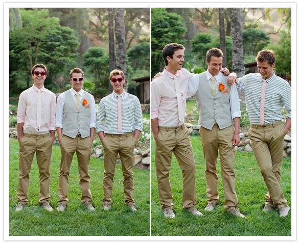 casual khaki and pastel groomsmen fashion casual khaki and pastel groomsmen fashion