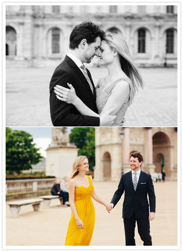 paris engagement session