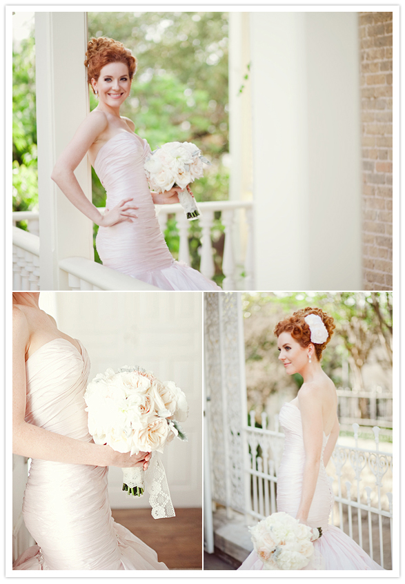 white and peach florals white and peach florals