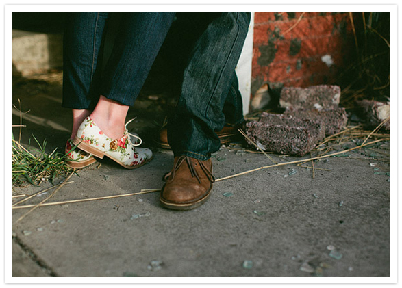 floral oxfords