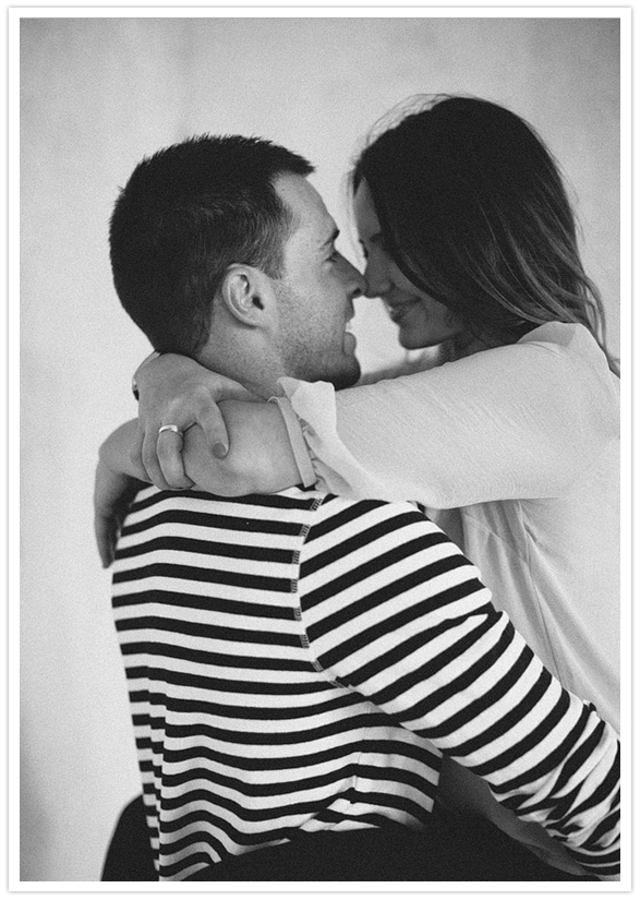 sweet engagement session