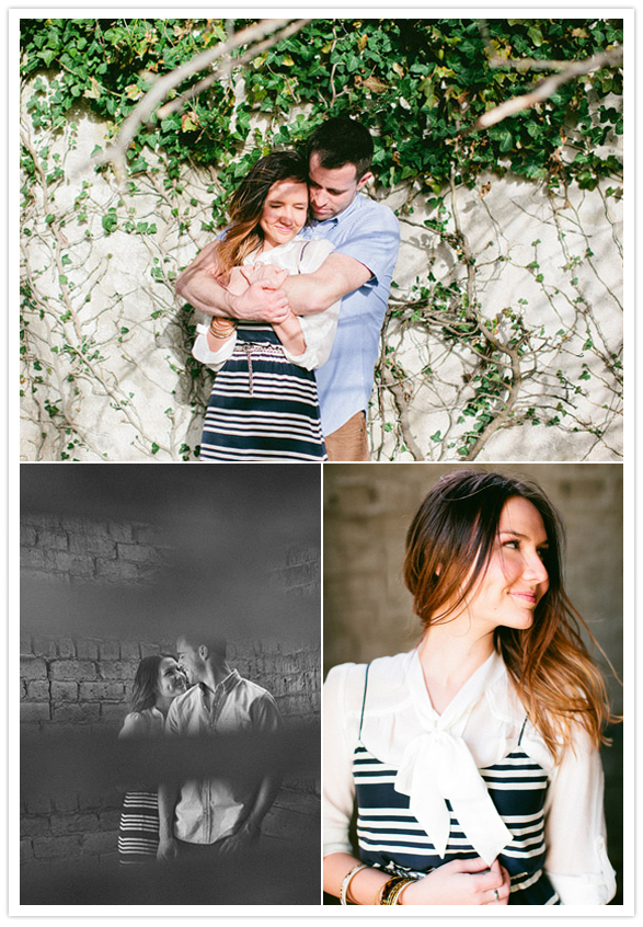 rustic scenery engagement session
