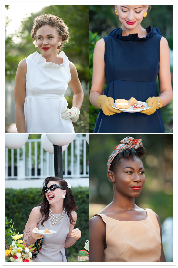50s luncheon fashion