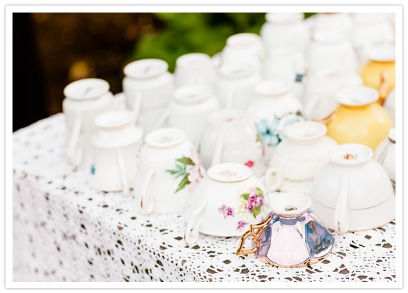 vintage tea cup table vintage tea cup table