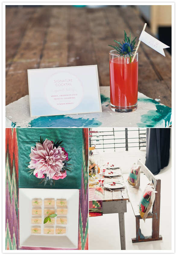 colorful custom cocktails and h'orderves colorful custom cocktails and h'orderves