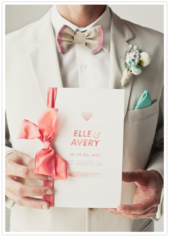 artistic bow-adorned invites from prim and pixie artistic bow-adorned invites from prim and pixie