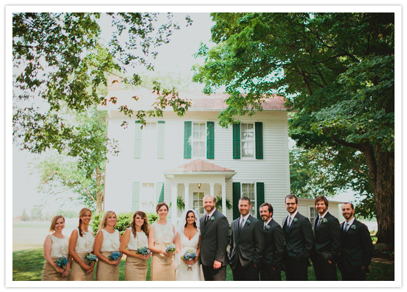 farmhouse wedding party portraits farmhouse wedding party portraits
