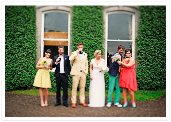 colorful wedding party colorful wedding party