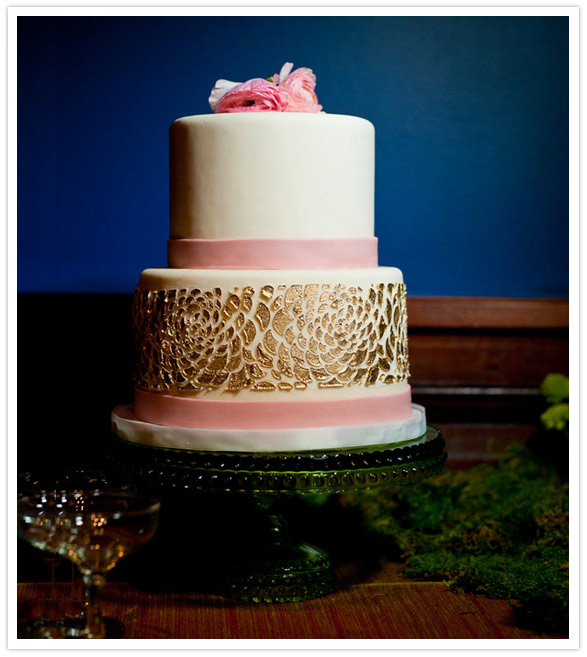 gold wedding cake gold wedding cake