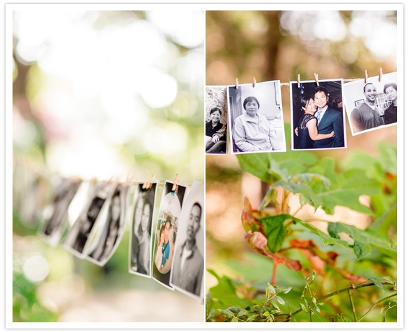 hanging photo garland hanging photo garland