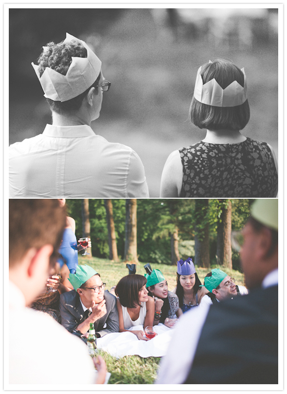 wedding guest paper crowns wedding guest paper crowns