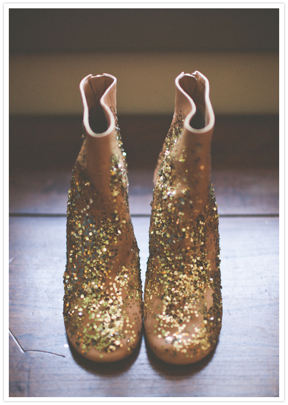 Maison Martin Margiela glitter boots Maison Martin Margiela glitter boots