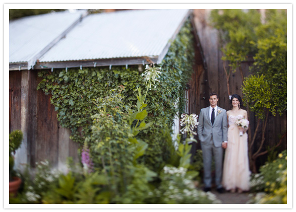 The Dana-Powers House garden wedding