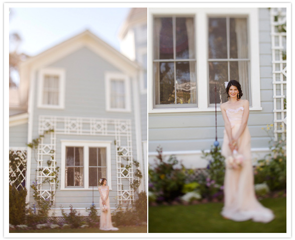outdoor cottage wedding