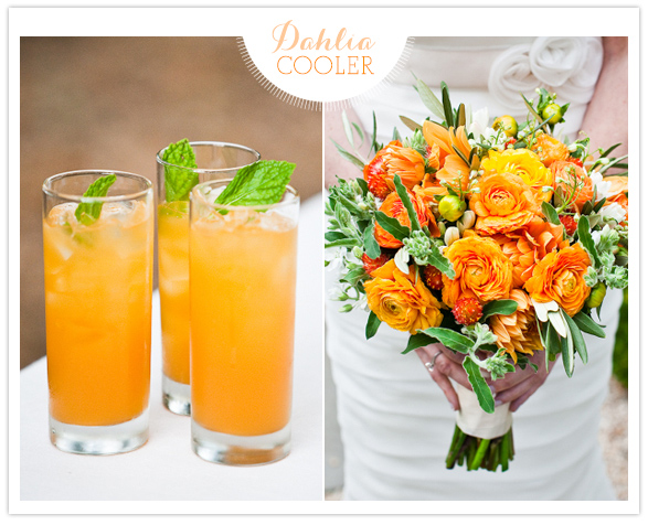 Fall florals and cocktails 