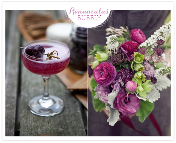 Fall florals and cocktails 