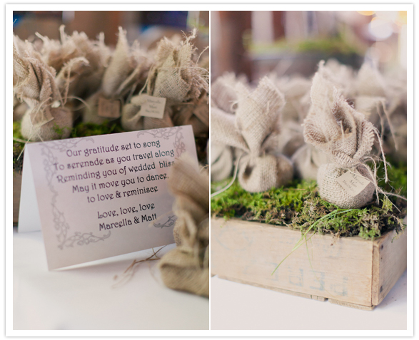 moss wood box and burlap sacks moss wood box and burlap sacks