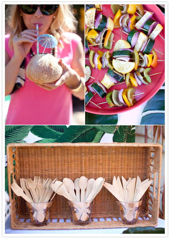 Tiki bridal shower food Tiki bridal shower food
