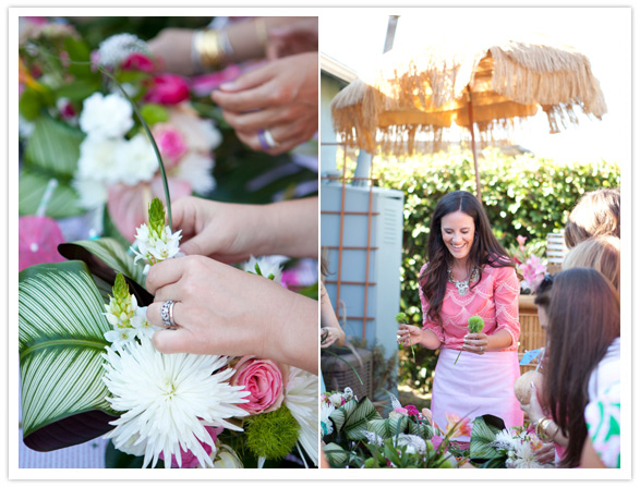 tropical bridal shower flower class tropical bridal shower flower class