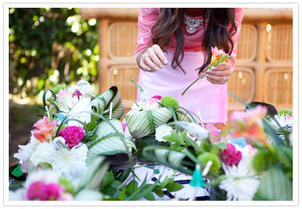 tropical bridal shower flower class tropical bridal shower flower class