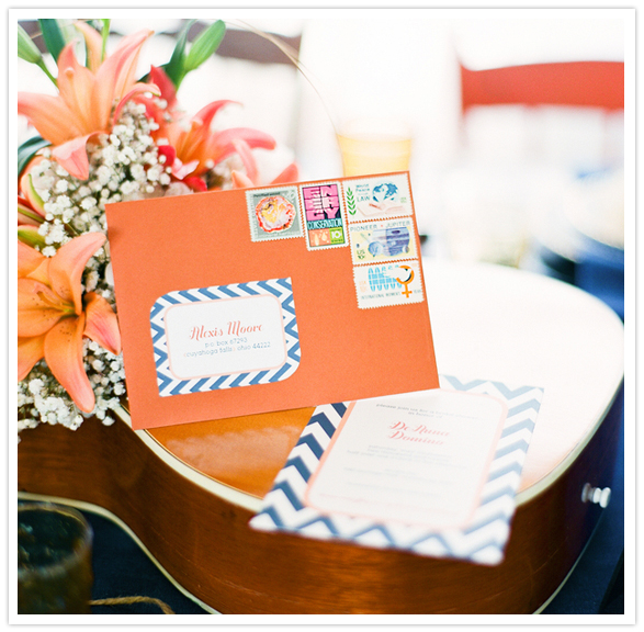 orange and turquoise chevron invitations orange and turquoise chevron invitations