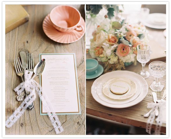 pastel tablescape palette 