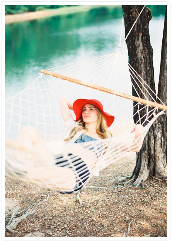 summertime hammock lounging