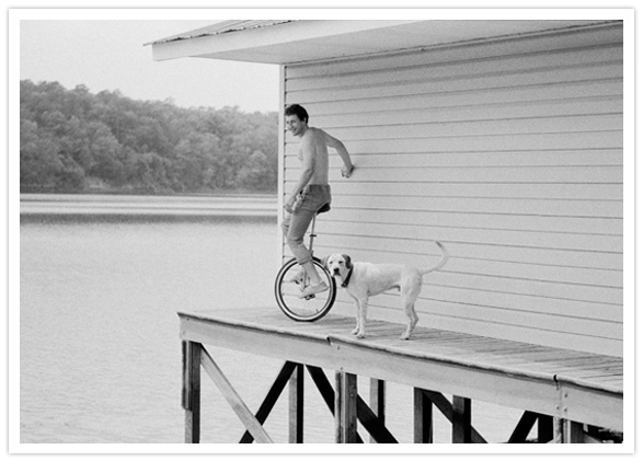 unicycle riding
