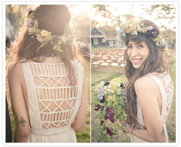 intricate cut-out dress back and wild florals intricate cut-out dress back and wild florals
