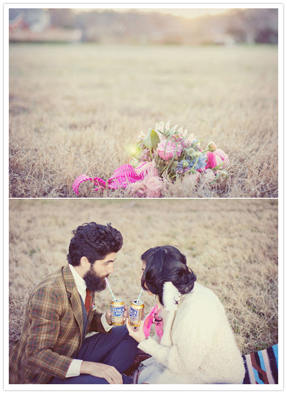 outdoor prairie picnic