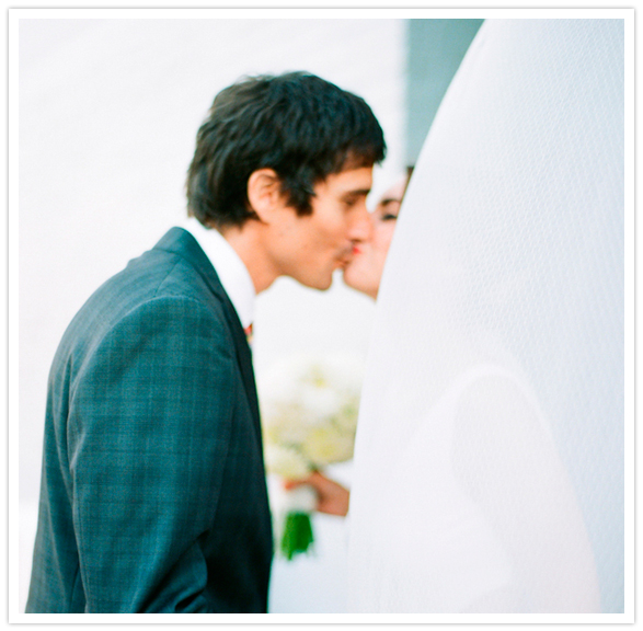 DKNY plaid groom's suit