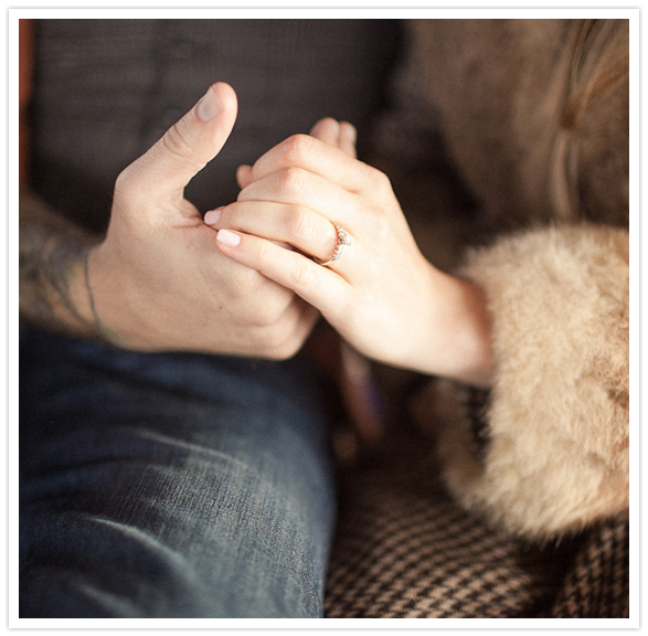 delicate engagement ring