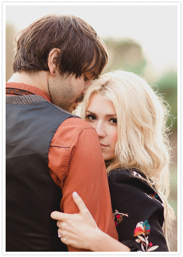 romantic Santa Ynez engagement session