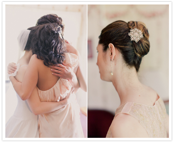 bridesmaid bun barrette bridesmaid bun barrette