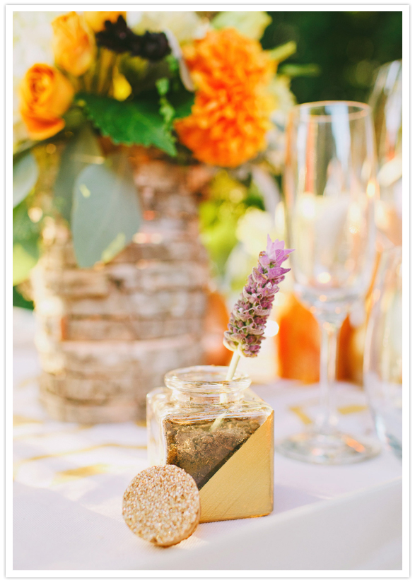 mini lavender vase