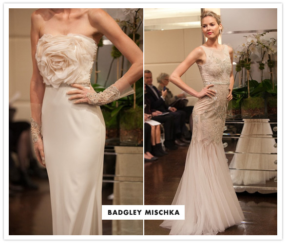 Badgley Mischka bridal Fall 2013 Badgley Mischka bridal Fall 2013