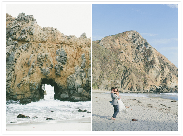 Big Sur beach wedding Big Sur beach wedding