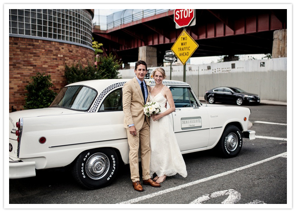 retro tax cab wedding portrait retro tax cab wedding portrait