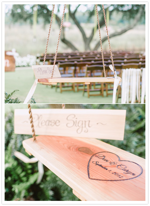 creative guest book tree swing creative guest book tree swing
