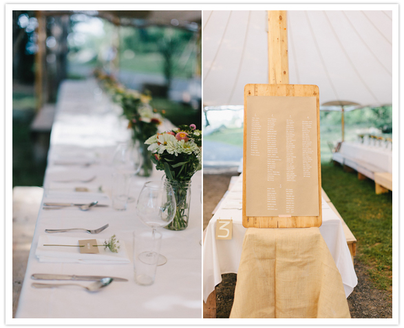 all white linens and table arrangement board