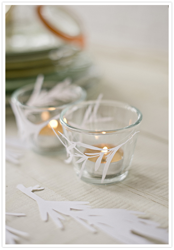 diy paper leaf candle diy paper leaf candle