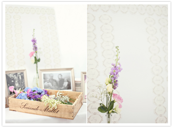 escort card garlands and wild flowers escort card garlands and wild flowers