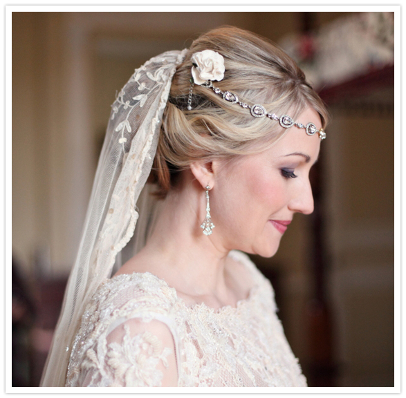 diamante headband made from a vintage necklace diamante headband made from a vintage necklace