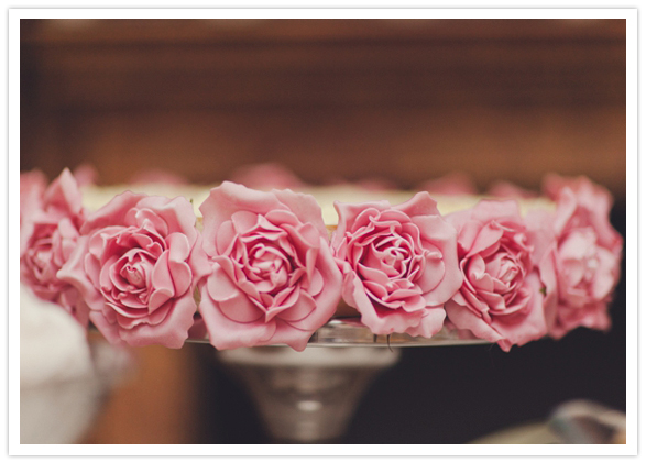 pink rosette cake decor pink rosette cake decor
