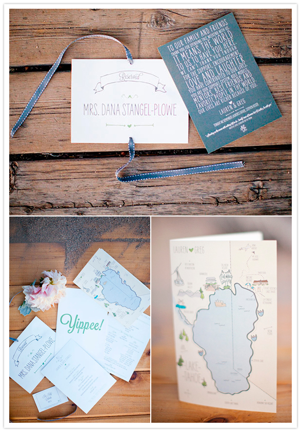 Posh Paperie invitation suite Posh Paperie invitation suite