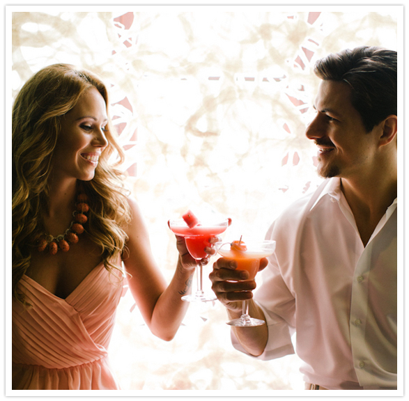peach dress and custom cocktails peach dress and custom cocktails