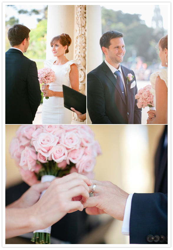 romantic park elopement