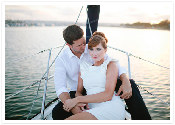 romantic sunset boat ride