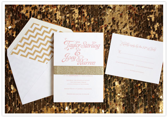 pink and gold wedding invites pink and gold wedding invites