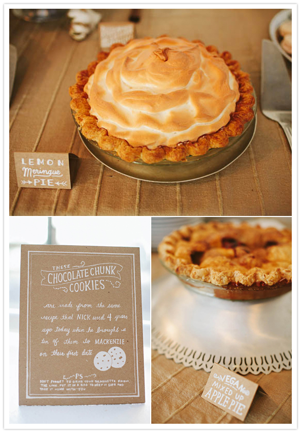 pie dessert table and cookies pie and cookies dessert table